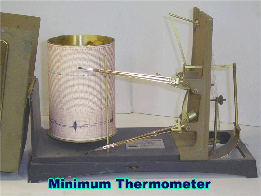 Minimum thermometer